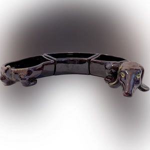 Artmark Japan Dachshund Vintage Dish